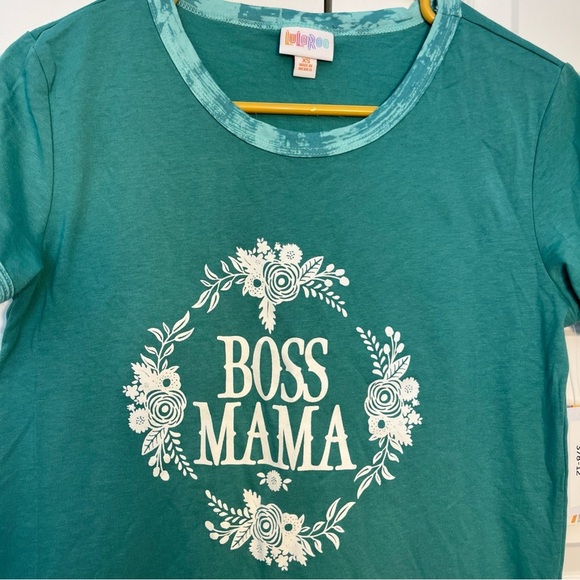 Boss Mama Graphic Tee - Green - Picture 2 of 6